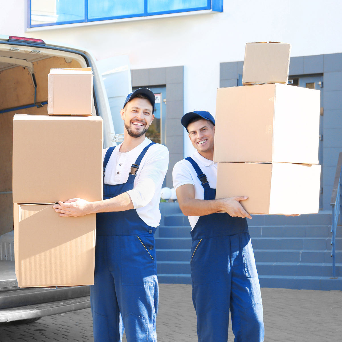 white concrete residential building near trees